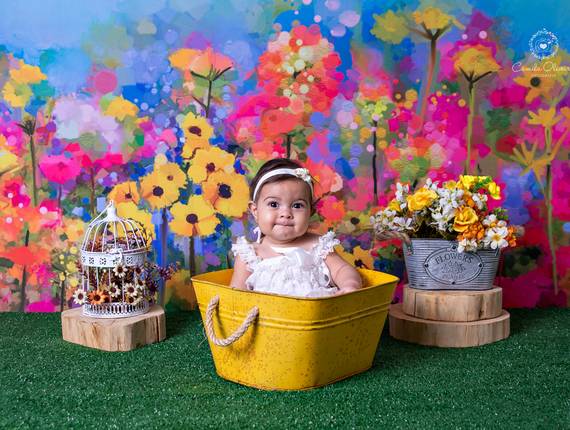 Sessão Infantil de 6 meses Emanuelly