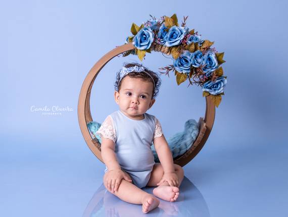 Sessão Infantil de 9 Meses Mel