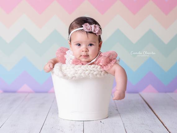 Sessão Infantil de 3 Meses Valentina