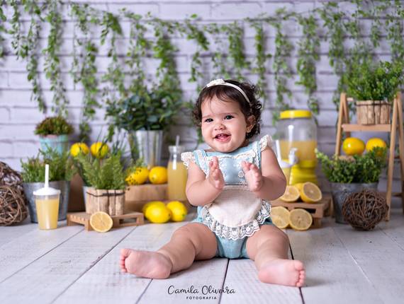 Sessão Infantil de Mariah Verão Limonada