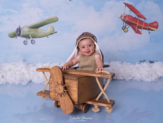 Sessão Infantil de 5 meses do bebê Murilo