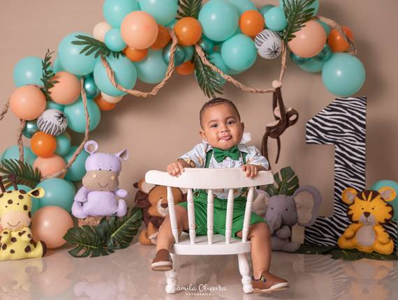 Sessão Infantil de Smash The Cake Heitor