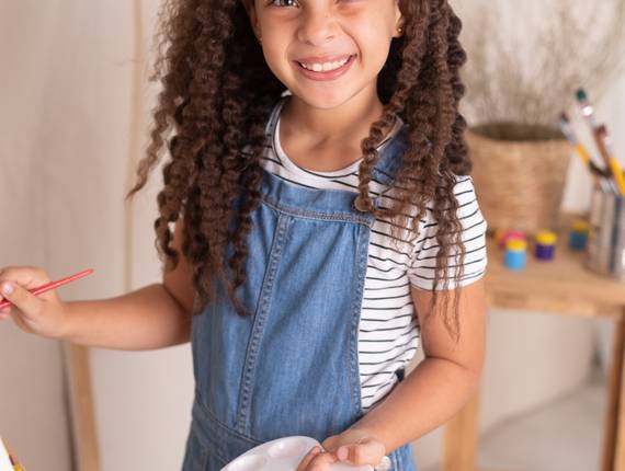 Sessão Infantil de Meu filho é um artista