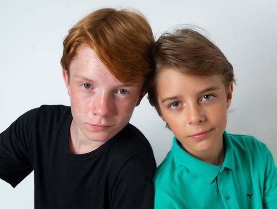 Sessão Estúdio de Fabrício e Enzo