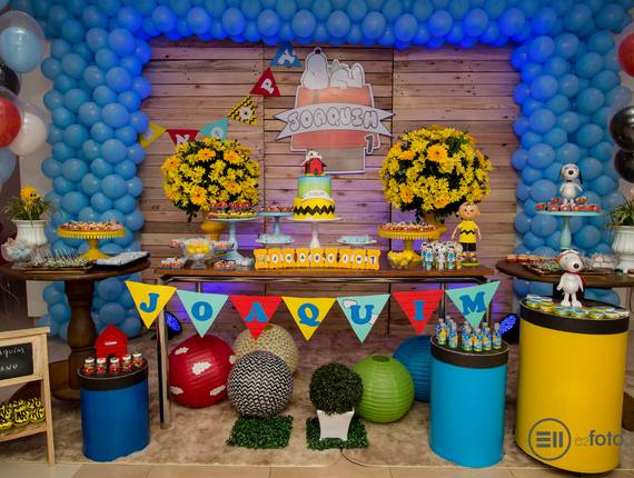 Aniversário Infantil de Joaquim 1 Ano - Snoop