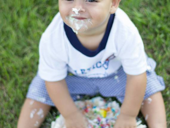 Ensaio Smash the Cake de João Smash the Cake