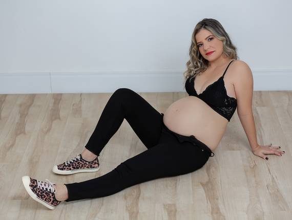 Ensaio Gestante de LIDIANE