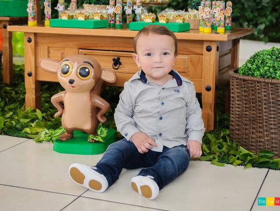 Infantil de Festa de Aniversário Do 1º Aninho Do Dante Augusto