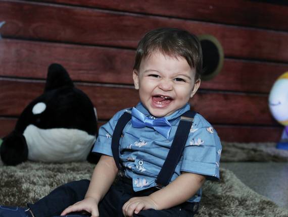 Festas Infantis de Enrico no fundo do mar