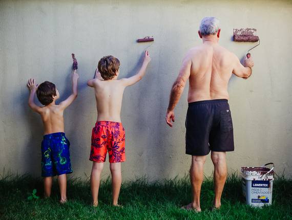 Ensaios infantis de No Contos de Vó, tem o contos de Vô.