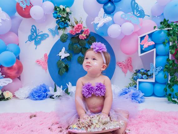 SMASH THE CAKE de Lara 1 ano