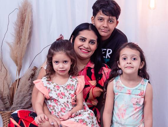 FAMÍLIA de Andreia e Familia