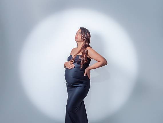 GESTANTE de Camila a espera da Ester
