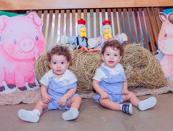 FESTA INFANTIL de João Vitor e Rafael - 1 ano