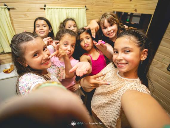 Fotografia Festa Infantil de Lara e Mariah - Espaço Lá Vem o Sol - Alphaville SP