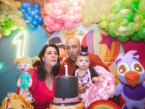 Fotografia Festa Infantil de Laura - 1 aninho - Buffet Festa na Vila - SP