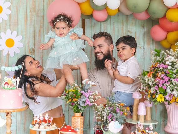 Fotografia Festa Infantil de Serena - 1 aninho - Salão de Festas no Condomínio - Tatuapé - SP