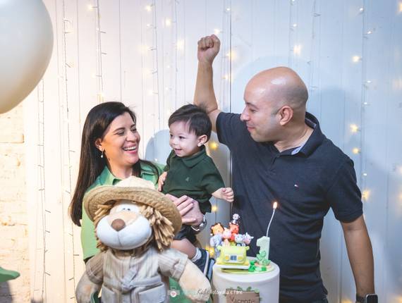 Fotografia Festa Infantil de Vicente - 1 aninho - Pátio Festaria - SP