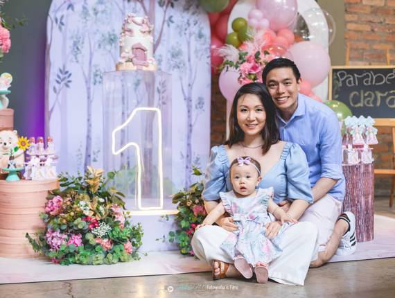 Fotografia Festa Infantil de Clara - 1 aninho - Buffet Miniland  - Pinheiros - SP