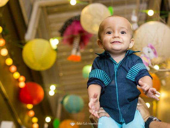 Fotografia Festa Infantil de Henrique - 1 aninho - Buffet Miniland Museu - Tatuapé - SP