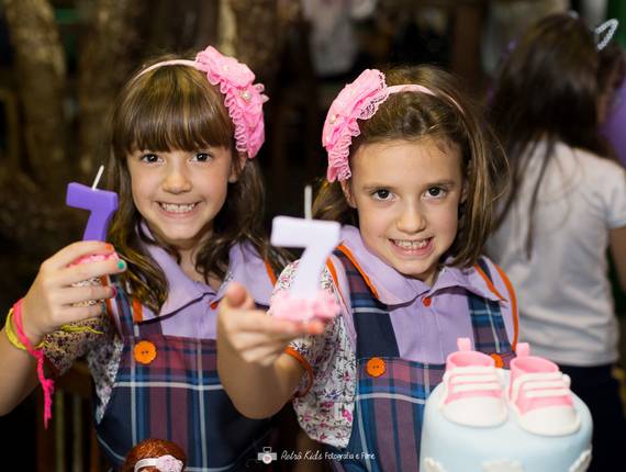 Fotografia Festa Infantil de Maria e Clara - Buffet Espaço Buticabeira - SP