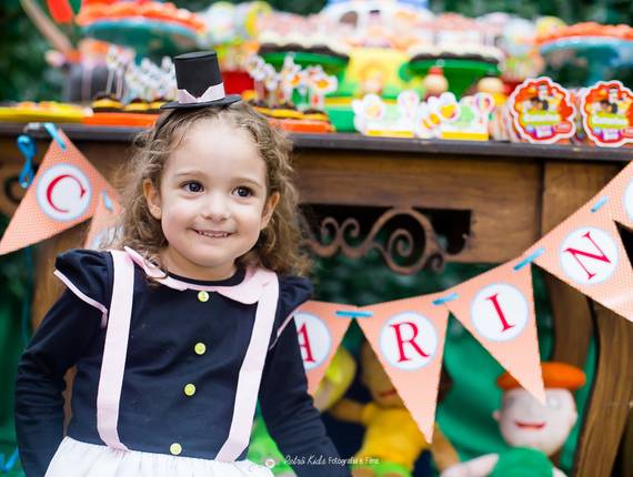 Fotografia Festa Infantil de Catarina - 3 anos - Buffet Vip Kids - Brooklin - SP