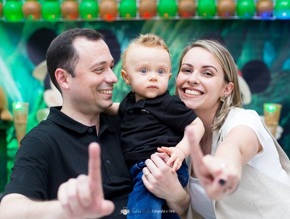 Fotografia Festa Infantil de Arthur - 1 aninho - Buffet Bee Happy - SP