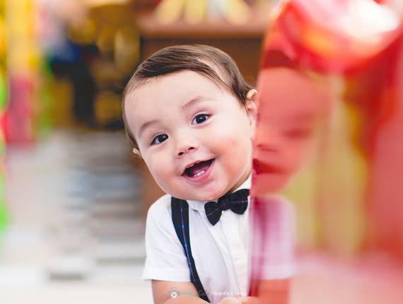 Fotografia Festa Infantil de Victor - 1 aninho - Buffet No País das Maravilhas - Moema - SP