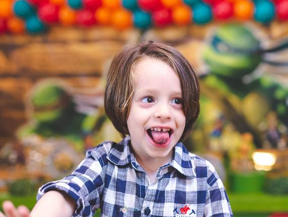 Fotografia Festa Infantil de Piettro - 5 anos - Buffet Planeta Kids - Tatuapé - SP