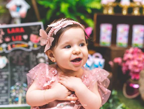 Fotografia Festa Infantil de Lara Liz - 1 aninho - Condomínio Perdizes - SP