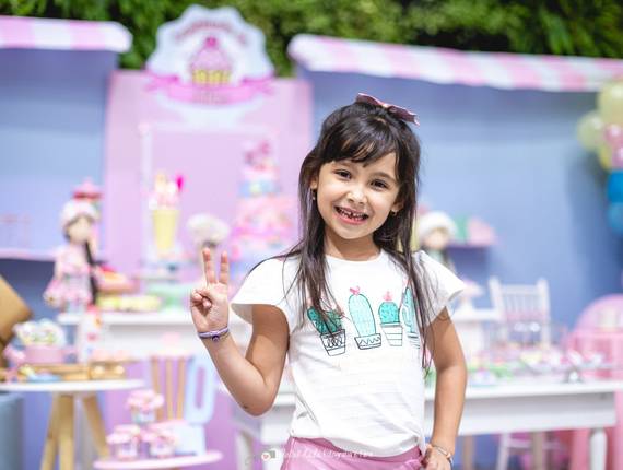 Fotografia Festa Infantil de Fotografia Festa Infantil - Alice 6 anos - Buffet Espaço Lá Vem o Sol - Alphaville - SP