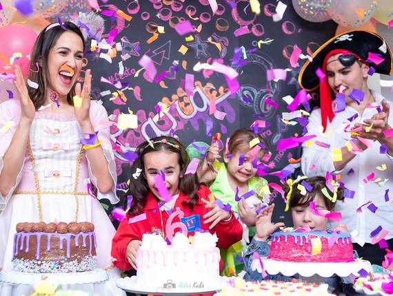 Fotografia Festa Infantil de Lara - 6 anos - Festa Balada - Chácara Santo Antônio - SP