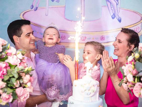 Fotografia Festa Infantil de Gabriela - 1 aninho - Buffet Arrelia Rock - Tatuapé - SP