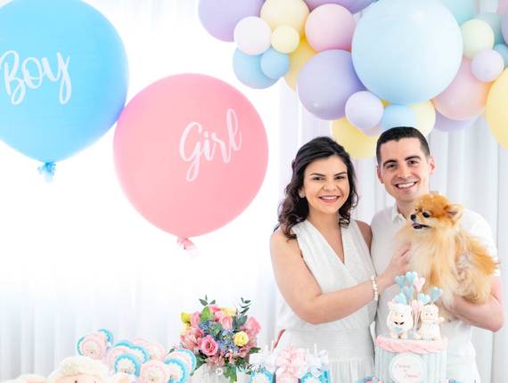 Família de Fernanda e Rubens - Chá Revelação - SP