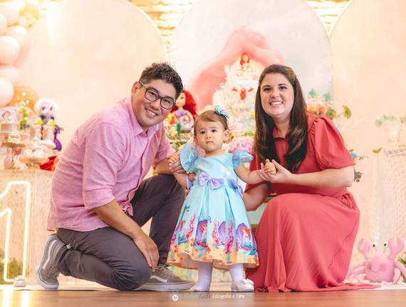 Fotografia Festa Infantil de Beatriz - 1 aninho - Quintal das Aroeiras - Santo André - SP