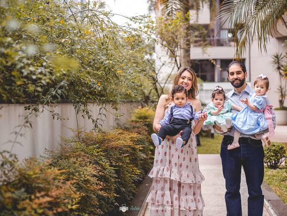 Fotografia Festa Infantil de TRIGÊMEOS - 1 ANINHO - MOEMA - SP