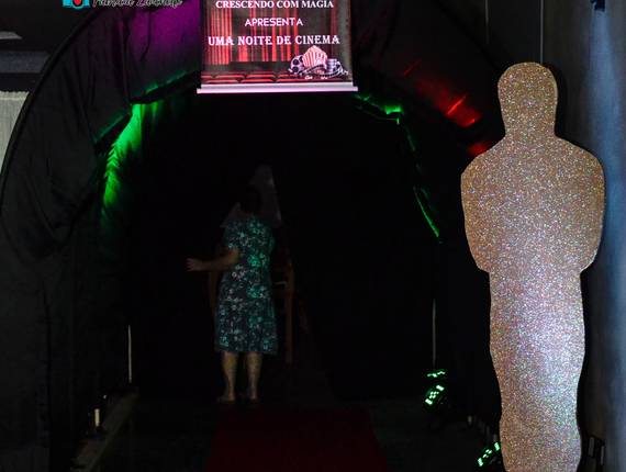 Escolinhas de A Magia do Cinema na festa da Familia da Escola Infantil Crescendo com Magia