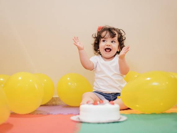 Ensaios de Smash the cake Beatriz