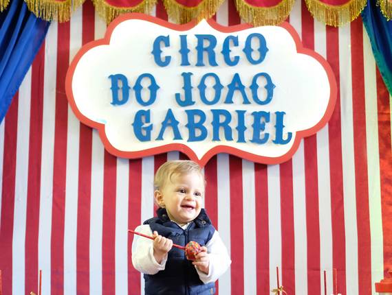 Aniversário de Aniversário 1 ano João Gabriel