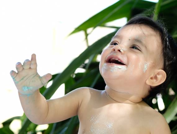 Ensaios de Smash the cake Pedrinho