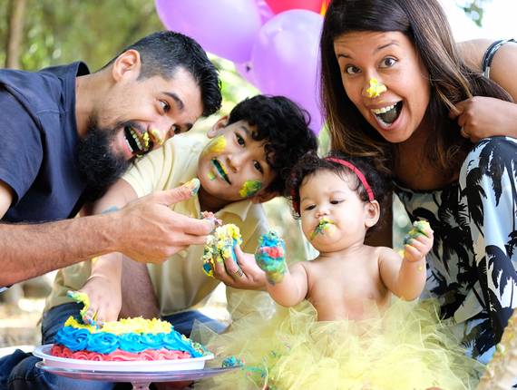 Ensaios de Smash the cake da Sara