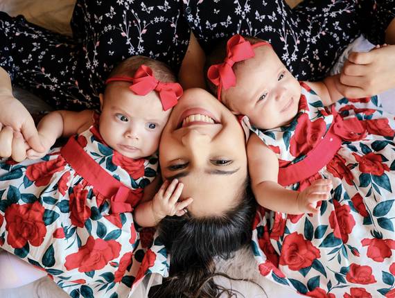 Ensaios de Sessão acompanhamento Isabella e Manuella