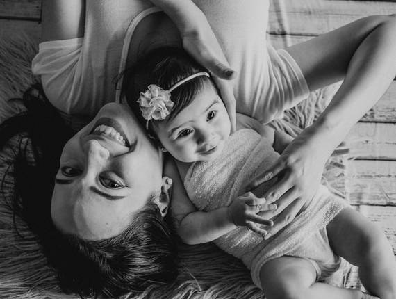 Ensaios de Sessão acompanhamento Maria Clara - 6 meses