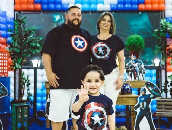 Aniversário de Aniversário 4 anos Luiz Antonio