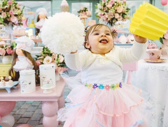 Aniversário de Aniversário 1 ano Laura