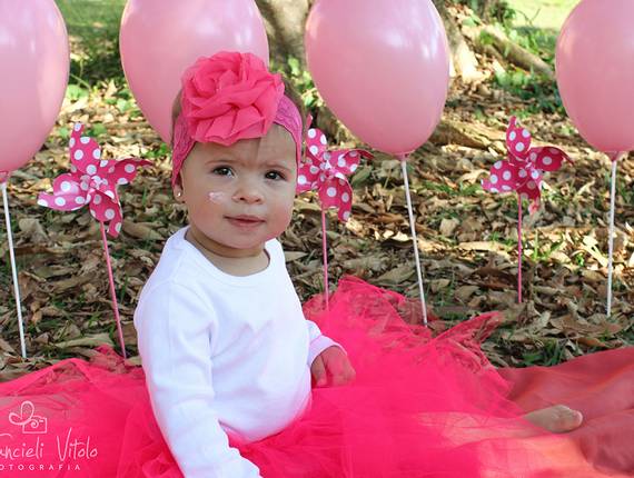 Smash the cake of Julia 