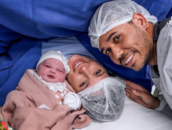 Parto Foto de Nascimento Isabela