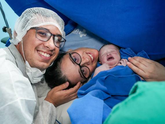 Parto Cesárea de Nascimento Isabella