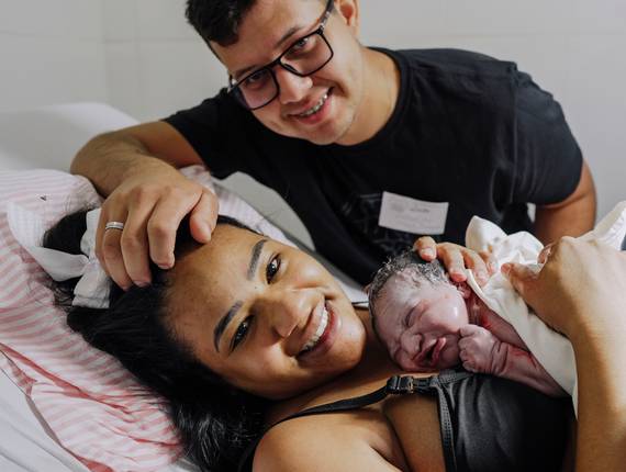 Parto Foto de Nascimento Valentina