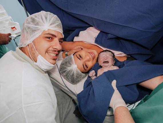Parto Cesárea de Nascimento Luiz Miguel